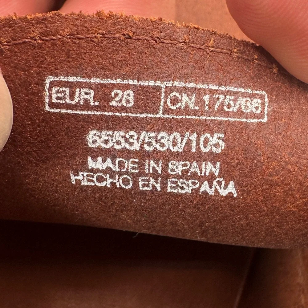 Zara Kids Brown Moccasins